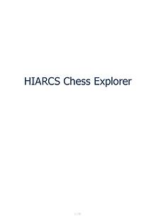 Manual de HIARCS Chess Explorer