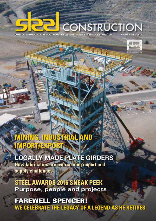 Steel Construction Vol 40 No 3 - Mining, Industrial, Import/ Export