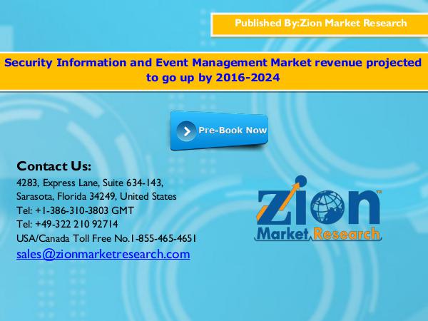 Zion Market Research Security Information and Event Management Market,