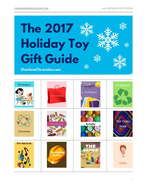 2017 Holiday Toy Guide 2017 Holiday Toy Gift Guide