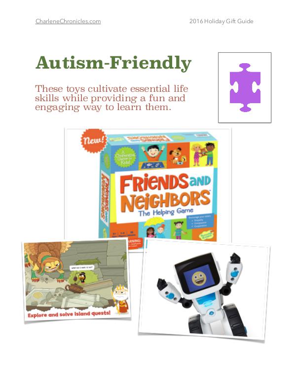 Autism Friendly Toys Gift Guide