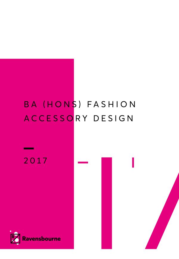 BA (Hons) Fashion Accessory Design 2017 lookbook FashionAccesssory_Small