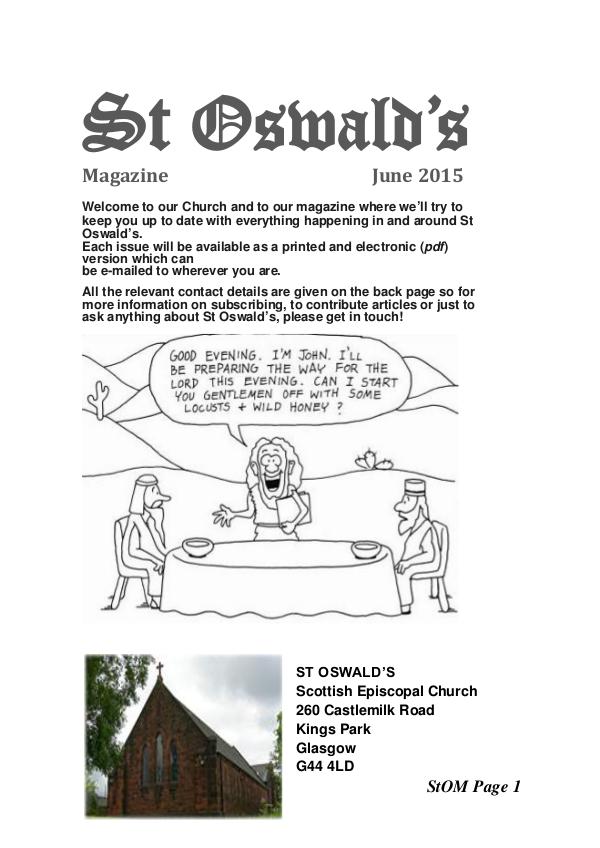 St Oswald's Magazine StOM 1506