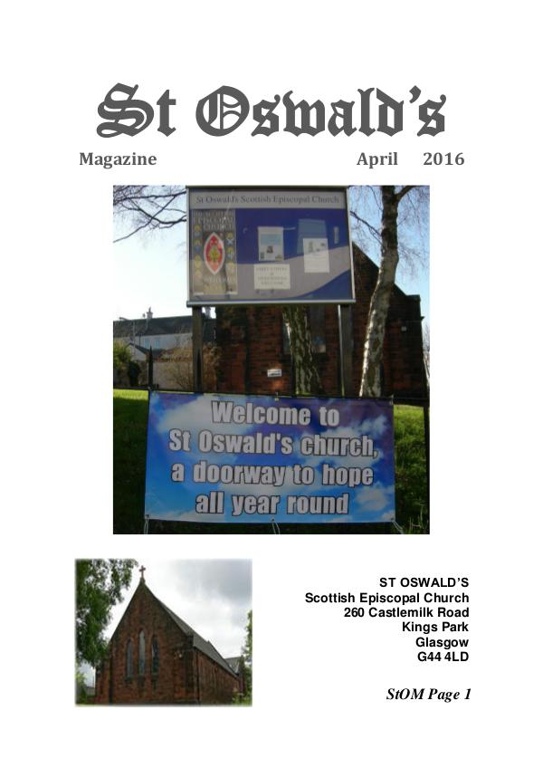 St Oswald's Magazine StOM 1604