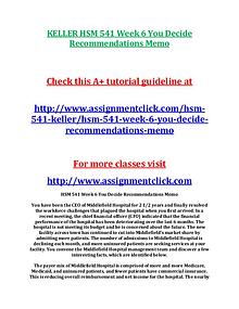 KELLER HSM 541 Entire CourseKELLER HSM 541 Entire Course With Final E
