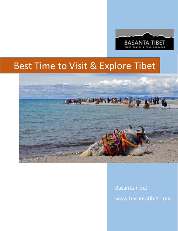 Best Time To Visit Tibet Best Time to Visit & Explore Tibet