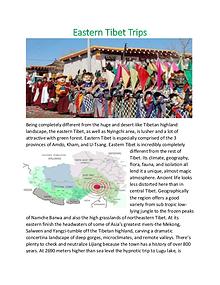 Eastern Tibet Trips