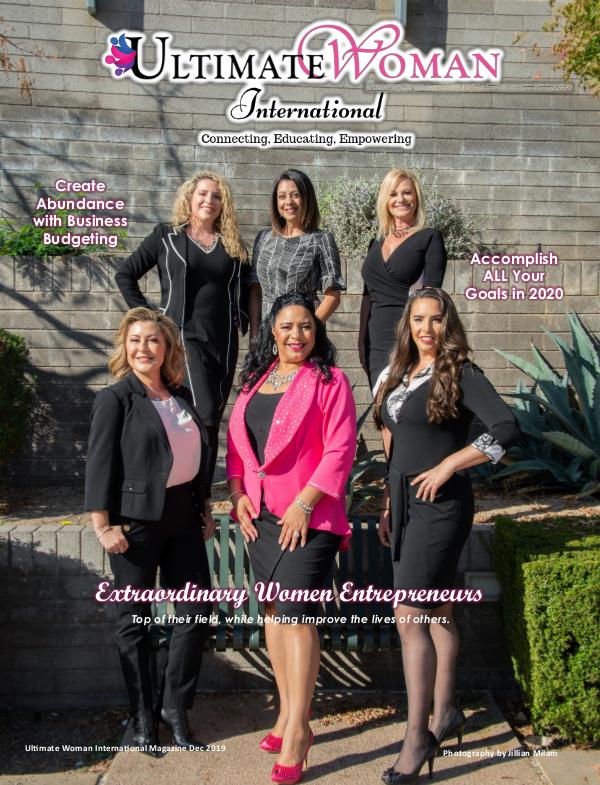 Ultimate Woman International Magazine Dec 2019 UWI DEC 2019