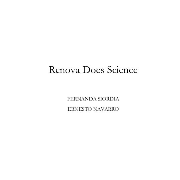 Renova Does  Science 1