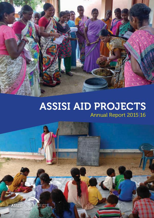 Assisi Aid Projects Annual Report 2016