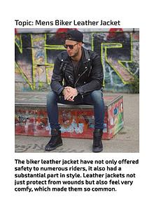 Stylish Mens Biker Jackets