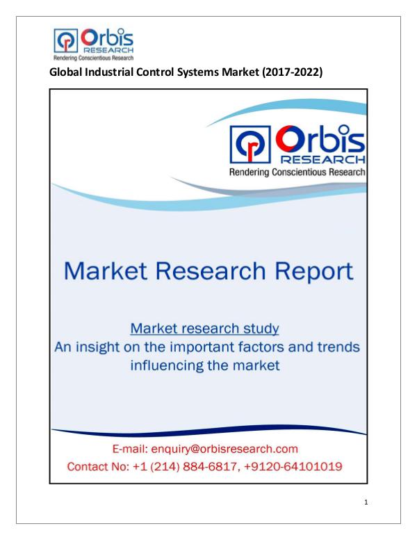 Research Report: Global Industrial Control Systems Market