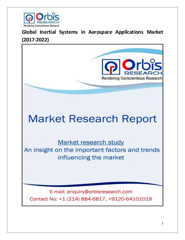 Research Report : Global Inertial Systems in Aerospace Applications