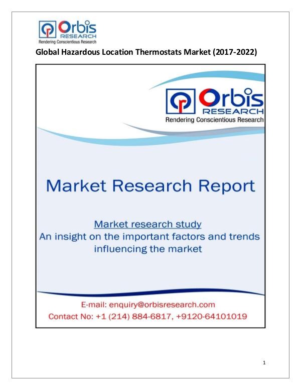 Global Hazardous Location Thermostats Market