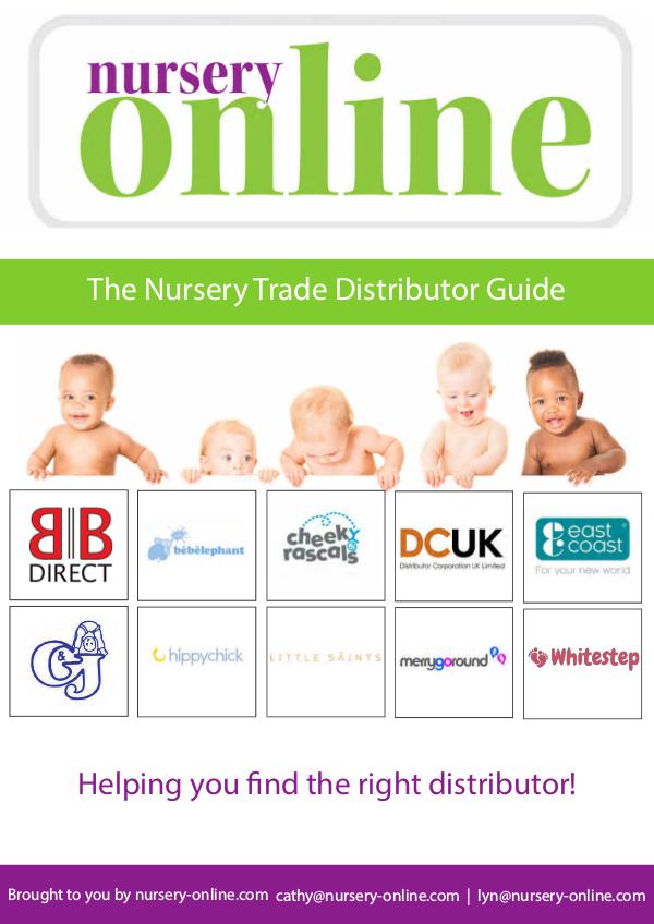Nursery Online: Distributor Guide 2017 Distributor Guide 2017
