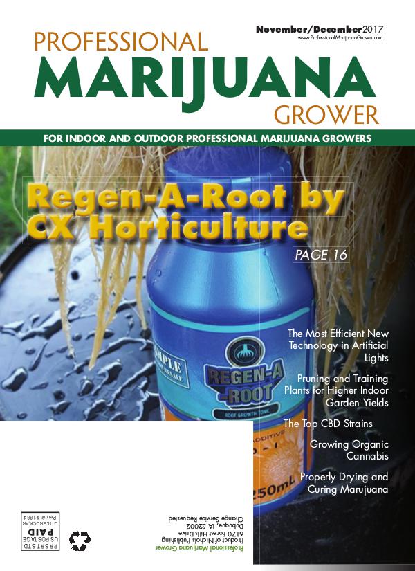 Professional Marijuana Grower November-December 2017 Issue