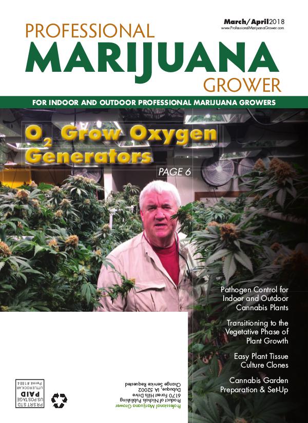 Professional Marijuana Grower March-April 2018 Issue