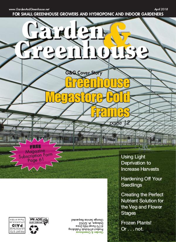 Garden & Greenhouse April 2018 Issue