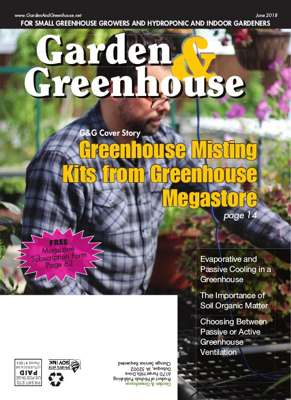 Garden & Greenhouse June 2018 Issue