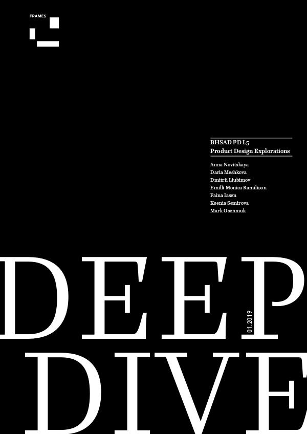 Portfolio. BHSAD Deep Dive | Product design exploration, L5