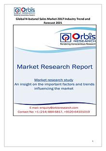 Global N-butanol Sales Industry Latest Report by Orbis Research