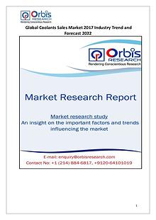 Global Coolants Sales Industry 2017 Market Research Report