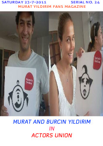 MURAT& BURCIN YILDIRIM IN ACTORS UNION