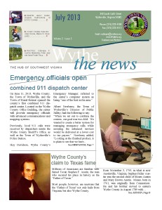 Wythe the News July 2013
