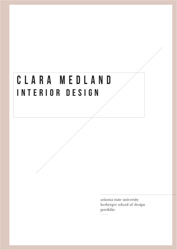 Clara Medland's Portfolio 1