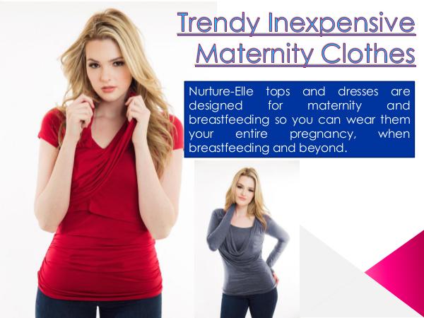 Clothes for easy breastfeeding Clothes for easy breastfeeding