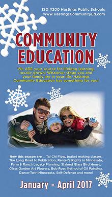 2017 Winter Catalog - Hastings Community Education