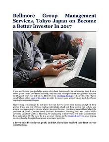 Bellmore Group Management Services, Tokyo Japan