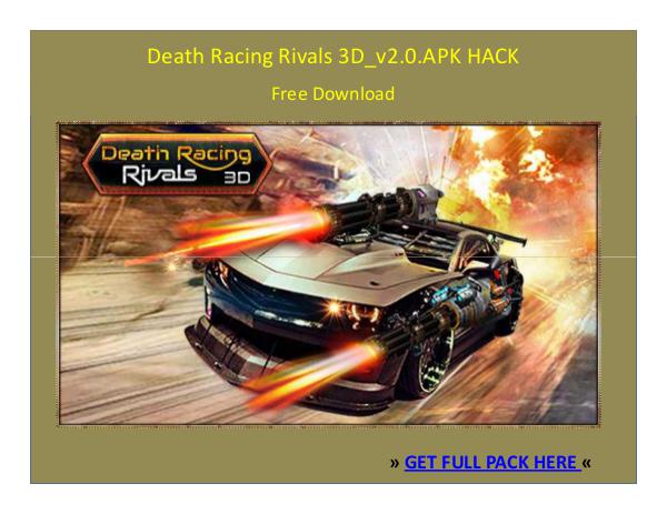 ⒶⓅⓀⒽⒶⒸⓀ › Death Racing Rivals 3D_v2.0.APK HACK FREE DOWNLOAD