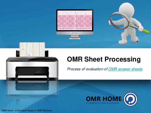 OMR Sheet Processing OMR Sheet Processing