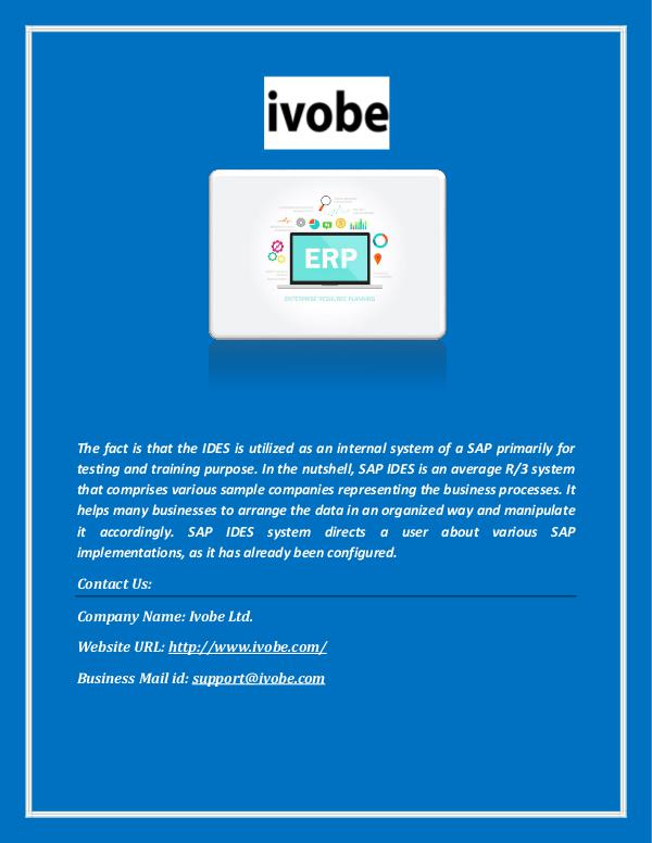 SAP Sandbox & IDES Remote Access Online for Practice Reliable SAP Remote Server Access by Ivobe