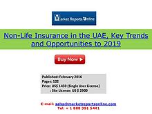 UAE Non-Life Insurance Market 2019 Forecasts