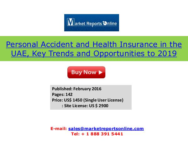 Personal Accident and Health Insurance in the UAE Feb 2016