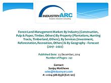 Forest Land Management Market Boosted by Rising Consumer Awareness