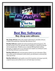 Buy Cheap Softwares Online