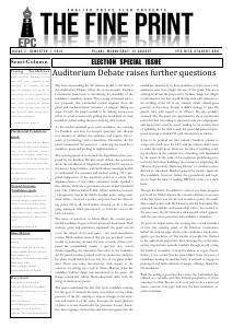 Issue 2, August 2013 - Election special