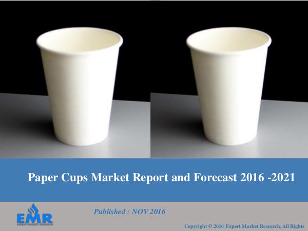 Paper Cups Market Analysis, Trends, Size & industry Report 2016 -2022 Paper Cups Market Analysis | Industry Report