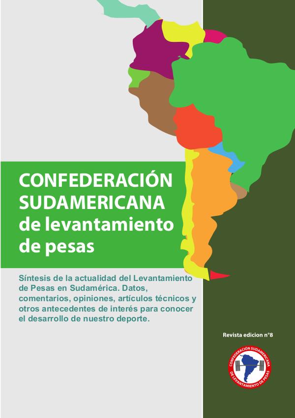 revista de pesas sudamericana 8 revista confederacion sudamericana de pesas 2020