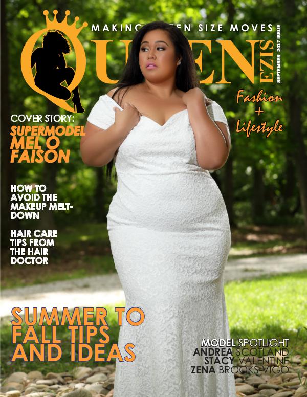 Queen Size Magazine Sept 2017 Issue Cover Two