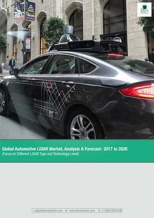Global Automotive LiDAR Market Forecast 2017-2026