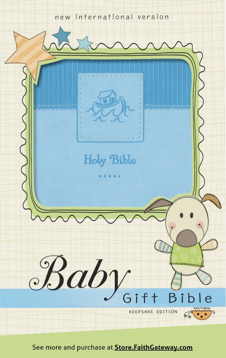 NIV Baby Gift Bible NIV, Baby Gift Bible Sampler