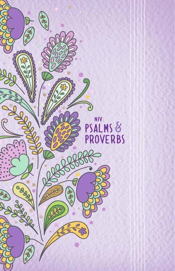 NIV Psalms & Proverbs, Purple