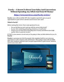 Foovly Review - MASSIVE $23,800 BONUSES NOW!