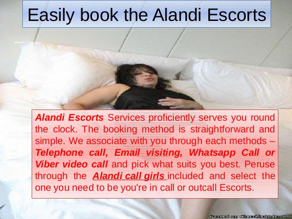 Easily book the Alandi Escorts 1