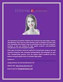 Drkorman.com: Anti-Radical Cellulite Formula Manufacturer