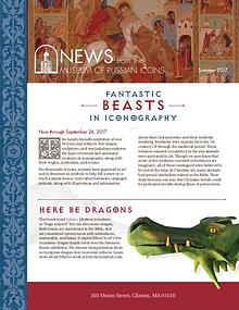 The Museum of Russian Icons Summer 2017 Newsletter
